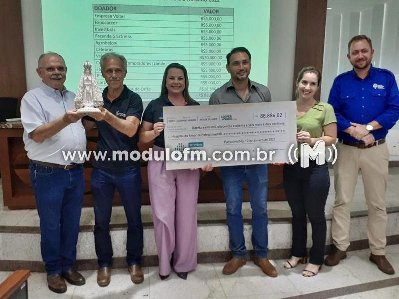Região do Cerrado Mineiro faz doação ao Hospital do...
