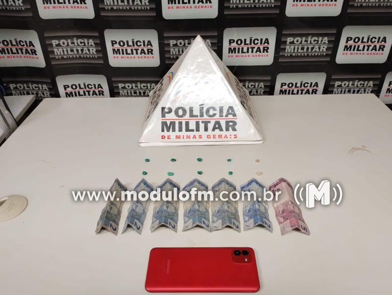 Adolescente de 15 anos é apreendida com drogas e dinheiro em Patrocínio