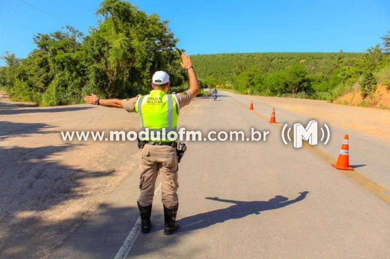 Motociclista é flagrado com alto índice de teor alcoólico...