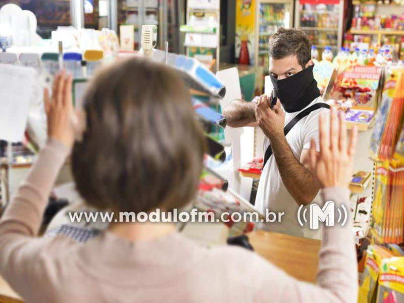 Onda de assaltos faz novas vítimas no comércio de Patrocínio