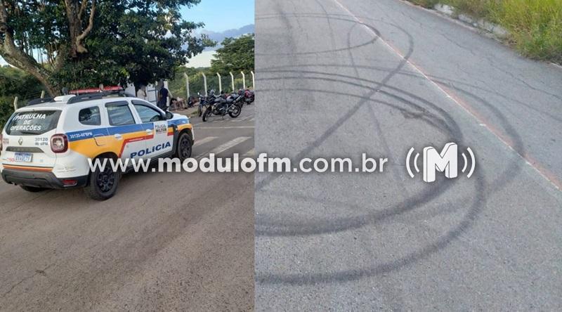 PM encerra “rolezinho” e apreende quase 10 motos por direção perigosa em Patrocínio