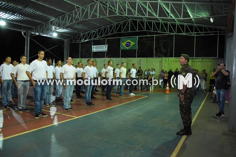 TG 04-020 realiza formatura de matrícula e apresenta novos atiradores do ano de 2023