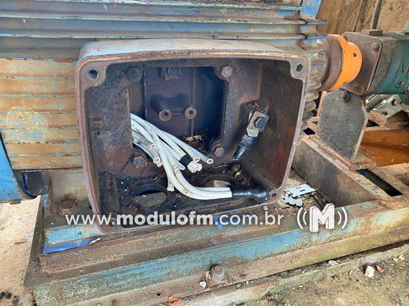 Furtos a cabos elétricos aumentam e causam grande prejuízo em produtor rural de Patrocínio