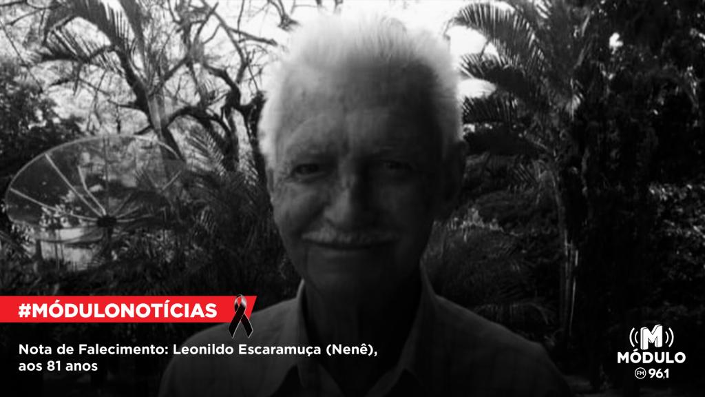 Nota de Falecimento: Leonildo Escaramuça (Nenê), aos 81 anos