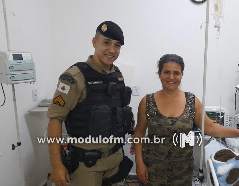 Imagem 2 do post PM salva idosa de 66 anos que se afogou em represa