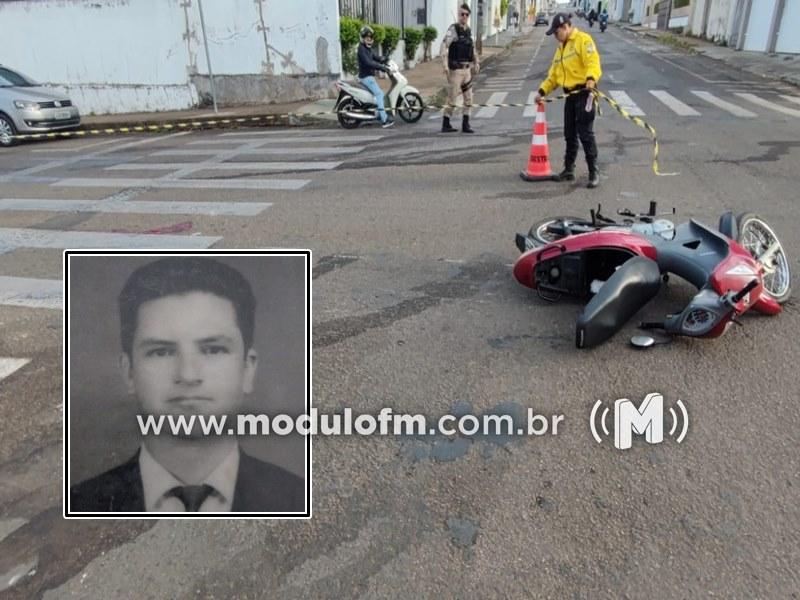 Idoso de 91 anos não resiste e morre após ser atropelado em faixa de pedestres no centro de Patrocínio