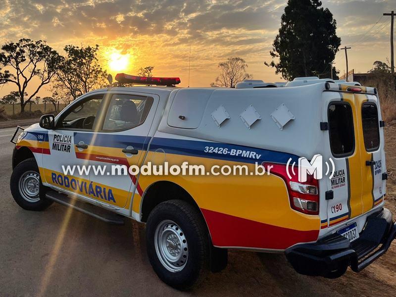 Jovem de 22 anos é preso por dirigir embriagado na MGC-462 em Patrocínio