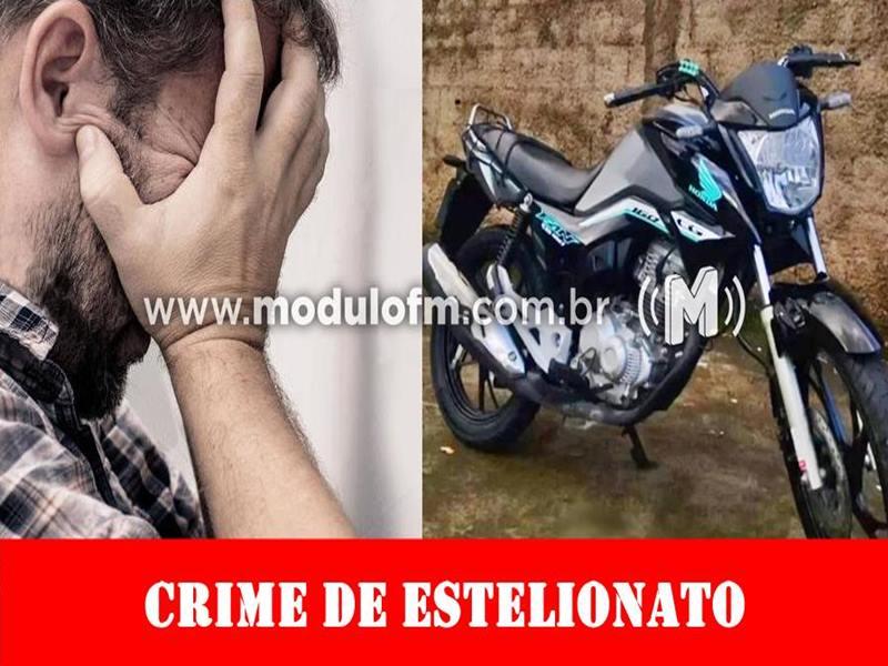 Jovem tem moto furtada e cai em golpe ao tentar recuperá-la