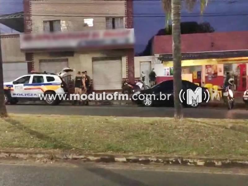 Loja de roupas é alvo de furto e suspeito é preso nas proximidades do Terminal Rodoviário de Patrocínio
