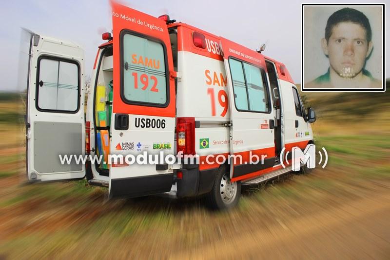 Trágico acidente tira a vida de motociclista em colisão com caminhonete na zona rural de Romaria