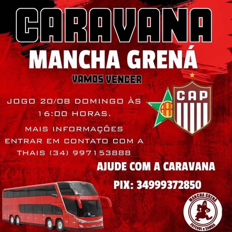 Mancha Grená busca patrocínio para apoiar o Clube Atlético...