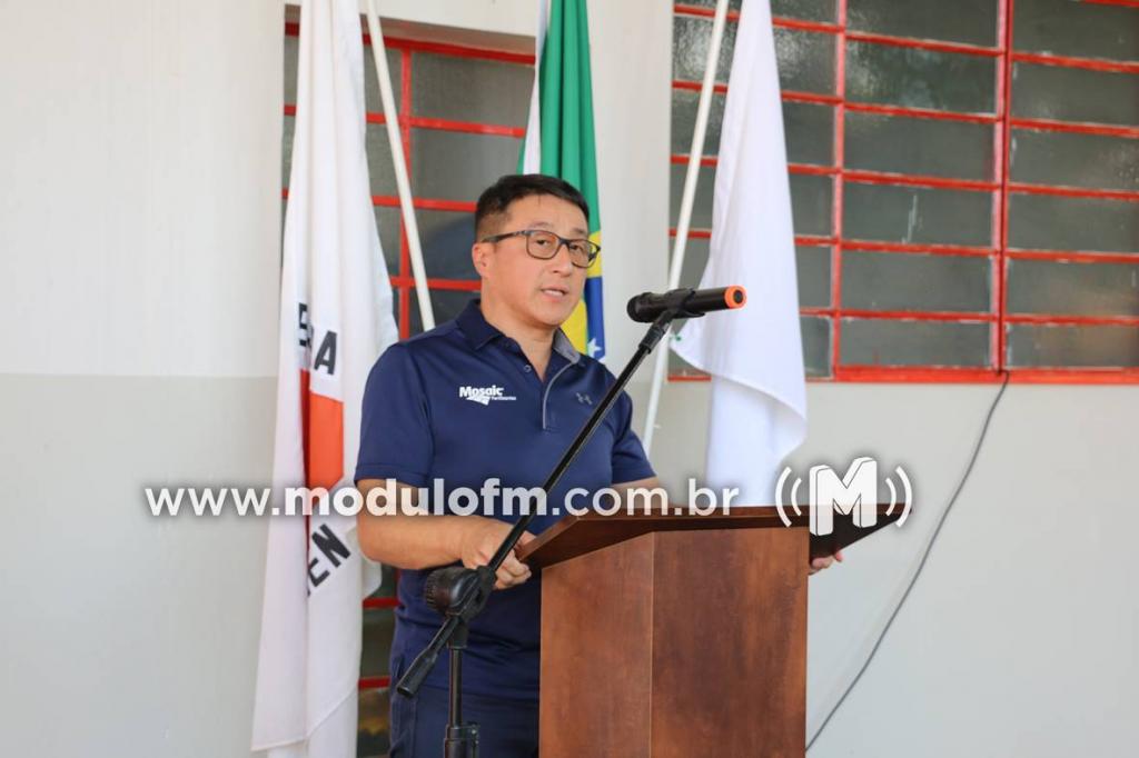Imagem 12 do post Mosaic Fertilizantes doa veículo e equipamentos ao Corpo de Bombeiros em Patrocínio