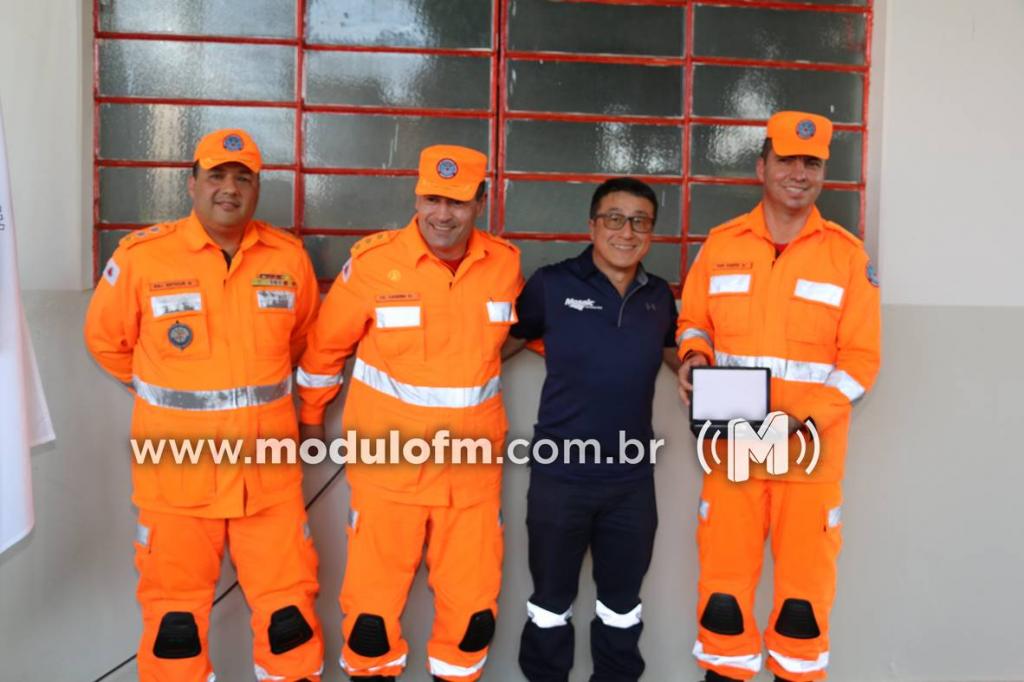 Imagem 9 do post Mosaic Fertilizantes doa veículo e equipamentos ao Corpo de Bombeiros em Patrocínio