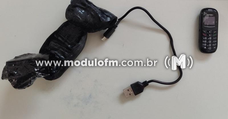 Mulher é presa ao tentar entrar na Penitenciária de Patrocínio com celular escondido nas partes íntimas