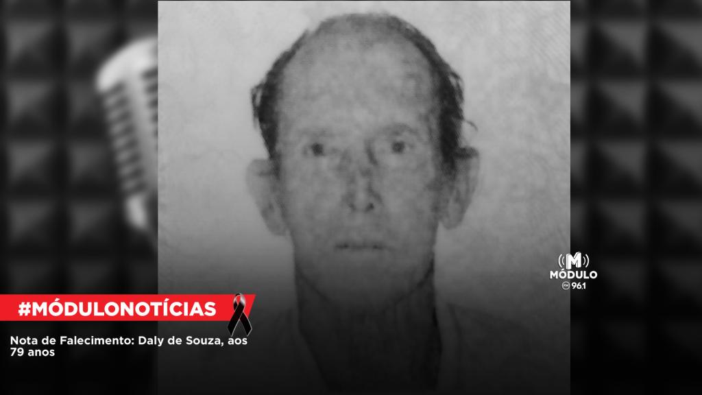 Nota de Falecimento: Daly de Souza, aos 79 anos