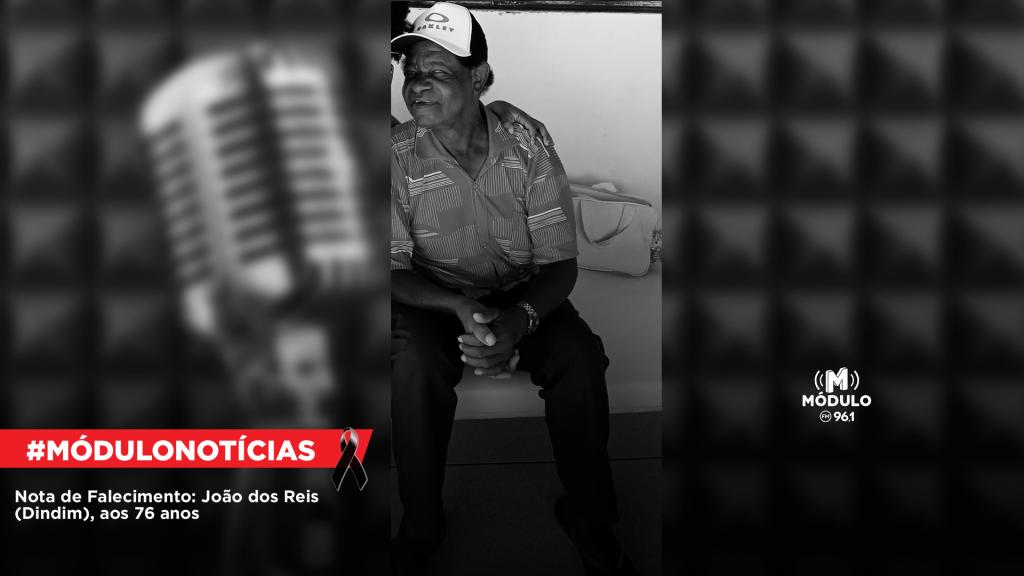 Nota de Falecimento: João dos Reis, aos 76 anos