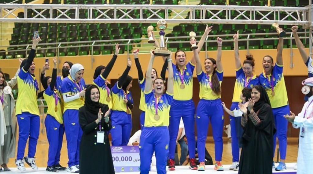 Patrocinense é campeã da 1ª Liga de Voleibol da Arábia Saudita