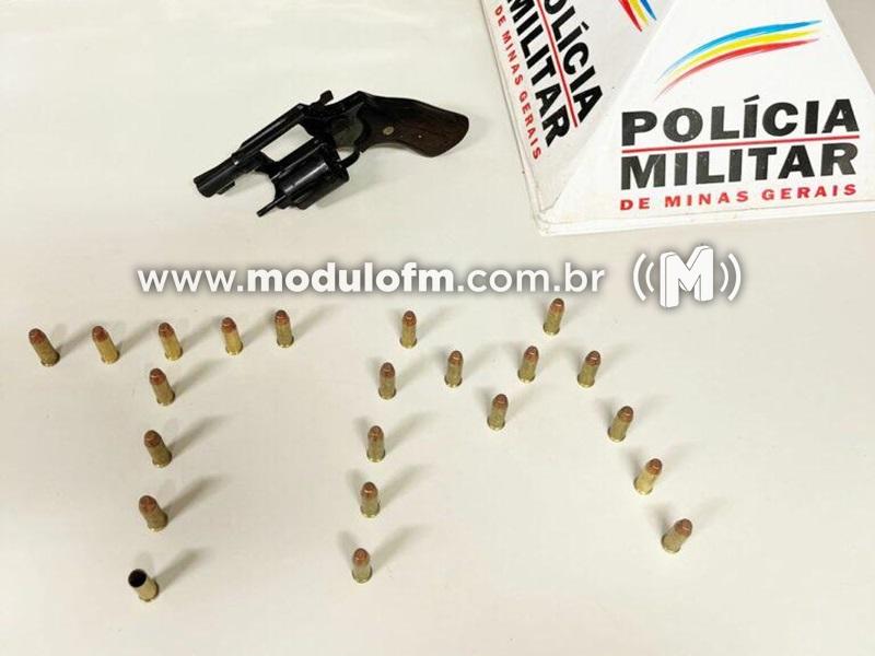 Polícia Militar captura foragido da Justiça com arma e munições em fazenda