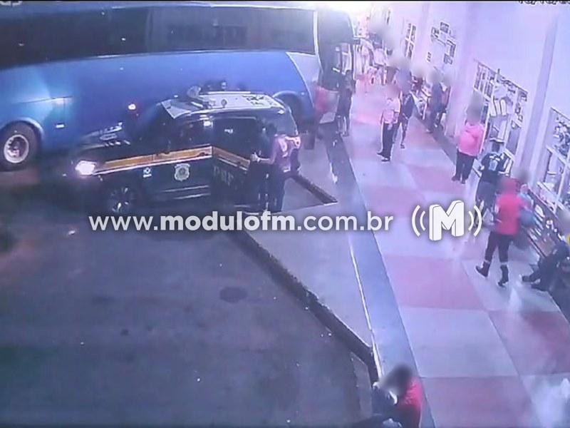 Ação rápida da PRF ajuda a salvar homem com parada cardiorrespiratória em posto de combustível na BR-365