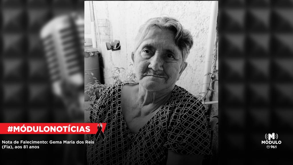 Nota de Falecimento: Gema Maria dos Reis (Fia), aos 81 anos