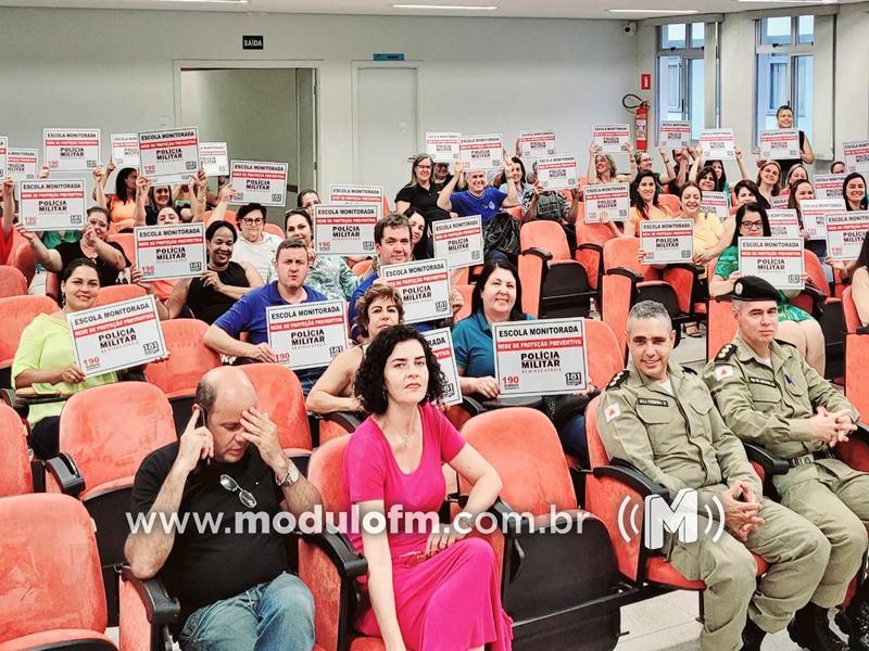 Parceria estratégica: Polícia Militar, Secretaria de Educação e Programa Justiça na Escola unem esforços para tornar escolas de Patrocínio mais seguras