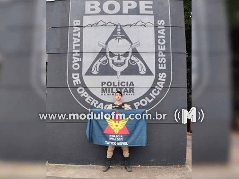 Policial Militar do 46º Batalhão de Patrocínio eleva padrões de capacitação em curso realizado no Bope e na APH em combate