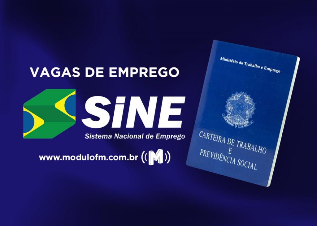 Vagas de Emprego SINE Patrocínio: 06 DE OUTUBRO DE...