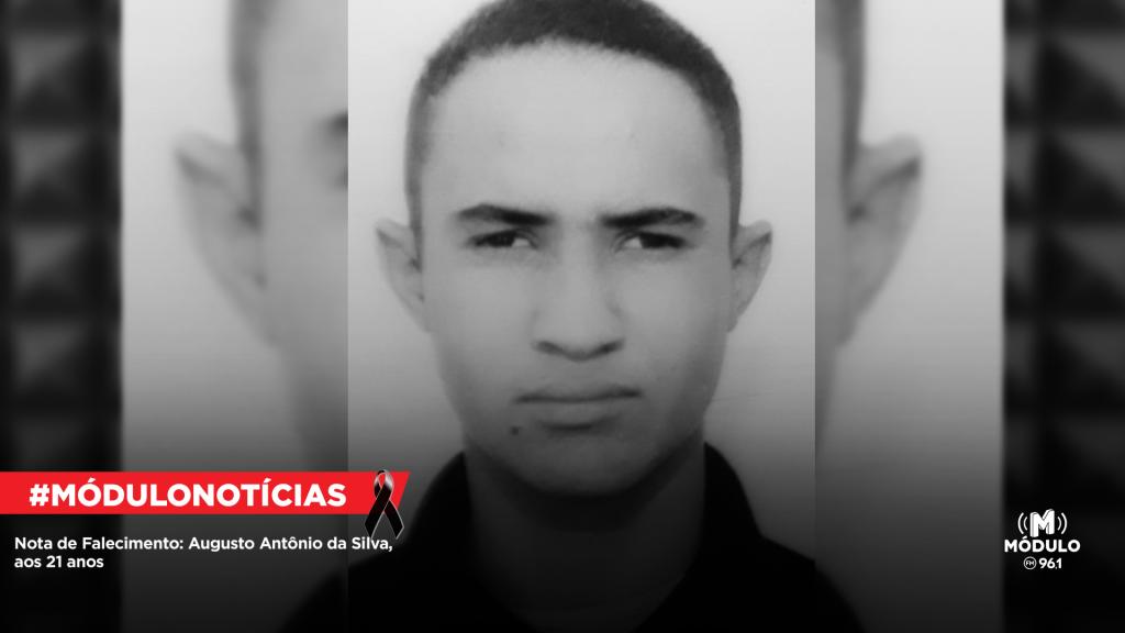 Nota de Falecimento: Augusto Antônio da Silva, aos 21 anos