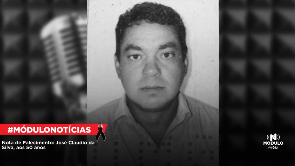 Nota de Falecimento: José Claudio da Silva, aos 50 anos