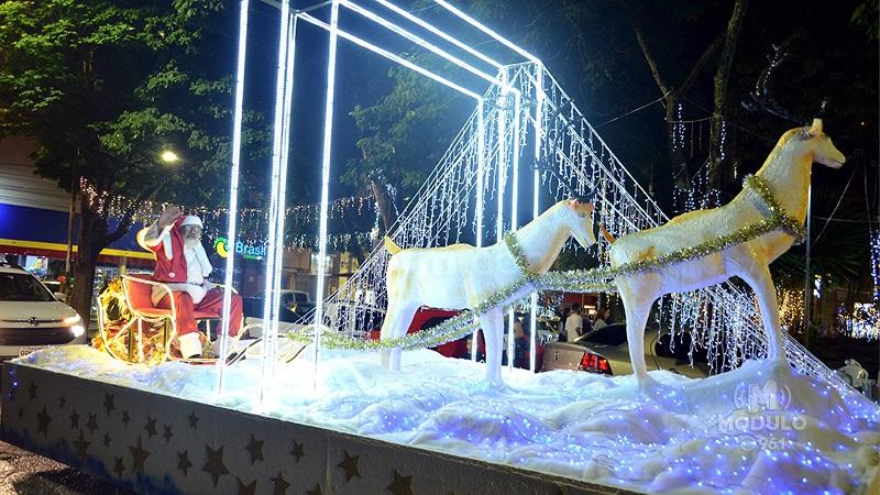 Papai Noel chega em Patrocínio no dia 30 de novembro