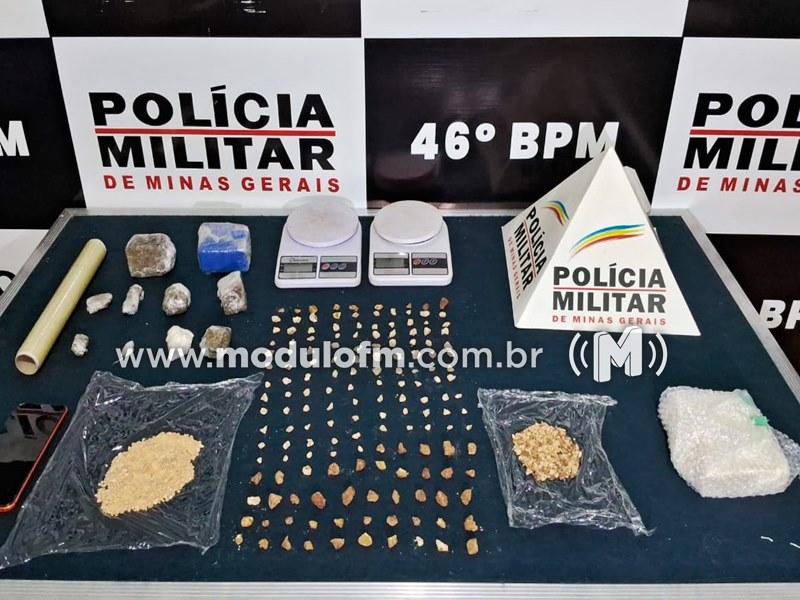 Polícia Militar de Guimarânia desarticula esquema de tráfico com a maior apreensão de drogas nos últimos anos no município