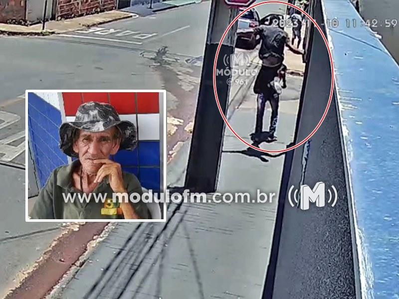Veja o vídeo: Idoso perde a vida em ataque...