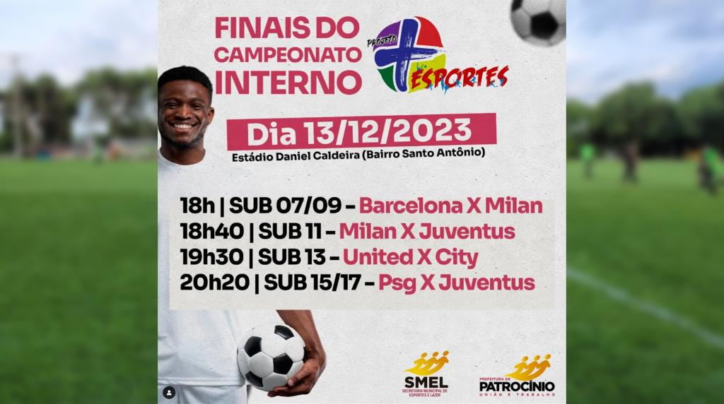 Emoções em Campo: Finais do Campeonato Interno  do Projeto +Esportes Movimentam a Noite de Quarta-feira