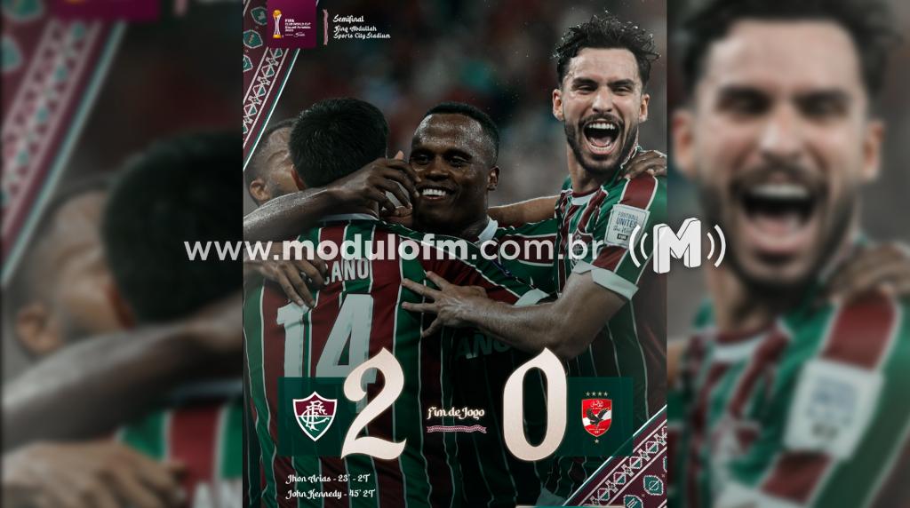 Fluminense quebra a sina de equipes brasileiras e avança para a final do Mundial de Clubes.