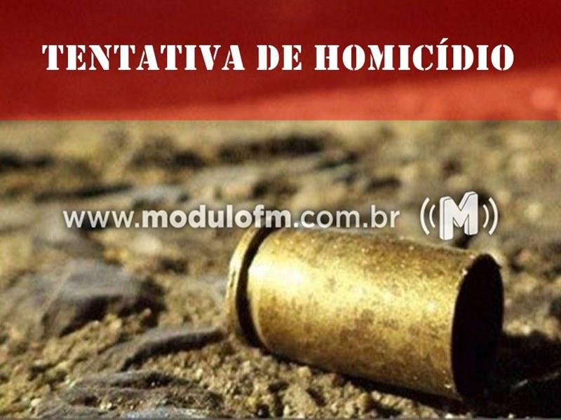 Homem atira contra amante da esposa após descobrir suposta traição em Monte Carmelo