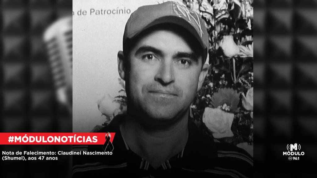 Nota de Falecimento: Claudinei Nascimento (Shumel), aos 47 anos