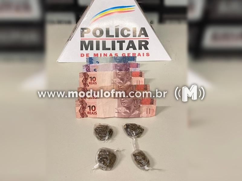 Adolescente de 14 anos é apreendido por tráfico de drogas pela segunda vez em uma semana em Patrocínio
