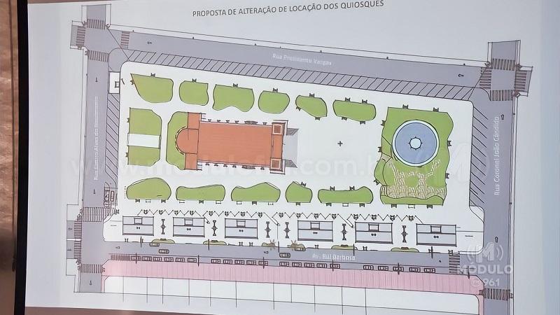Construção de calçadão na Praça Santa Luzia e revitalização do Parque da Matinha começam nos próximos dias