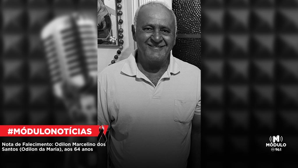 Nota de Falecimento: Odilon Marcelino dos Santos (Odilon da...