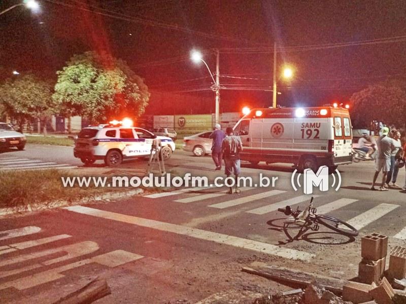 Acidente grave deixa dois jovens gravemente feridos em Patrocínio: Moradores pedem medidas urgentes de segurança no local