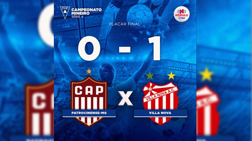 Derrota Frustrante: Em domingo sem inspiração, CAP perde para o Villa Nova em Patrocínio