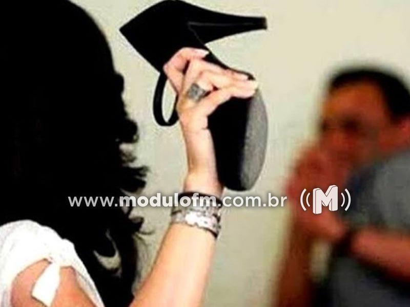 Mulher agride parceiro por não cumprir obrigações financeiras de residência do casal em Patrocínio