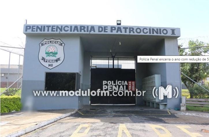 Presos usam corda artesanal em tentativa de fuga da Penitenciária de Patrocínio, mas são contidos