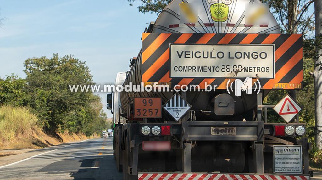 Veículos de grande porte terão tráfego restrito nas rodovias estaduais durante o Carnaval