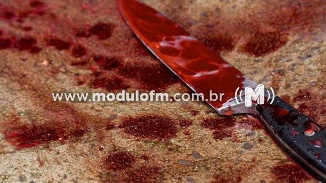 Briga familiar deixa três pessoas feridas com golpes de faca em Patrocínio