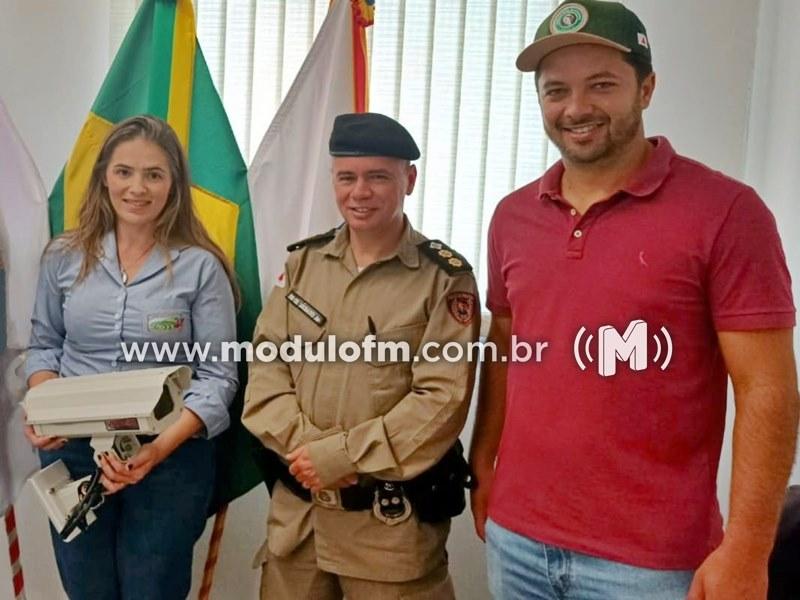 Daterra doa câmeras de alta tecnologia ao projeto 'Olho Vivo Rural' em Patrocínio