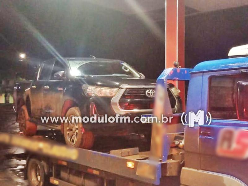 Ex-proprietário de caminhonete é preso por furtar o mesmo veículo que utilizou para quitar dívidas