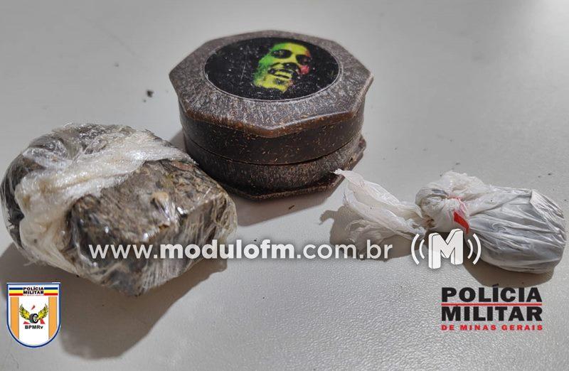 Polícia Rodoviária intercepta transporte de drogas por garota de 14 anos na MG-230 em Patrocínio
