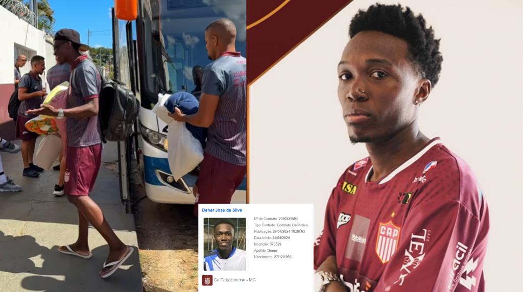 Dener tem nome publicado no BID, viaja para Santo André e pode fazer a sua estreia com a camisa do CAP, no sábado