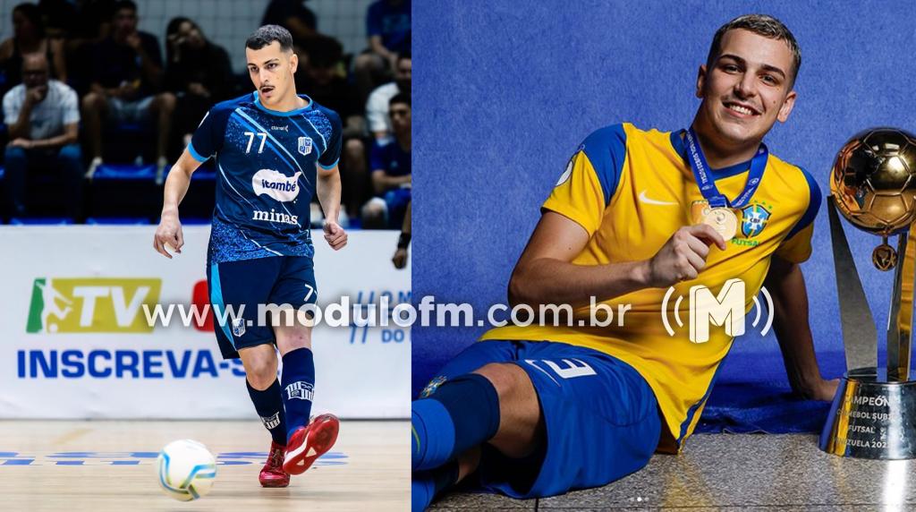 Léo Brandão, atleta profissional de futsal de Patrocínio, sofre grave lesão e dá adeus à temporada